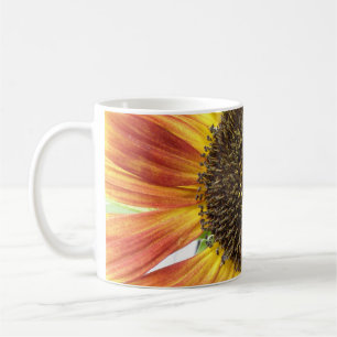 Taza De Café Naranja Sunflower Mug
