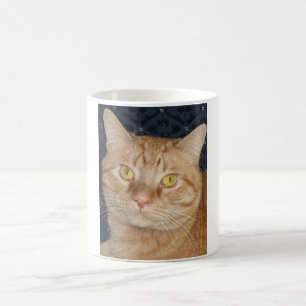 Taza De Café Naranja Tabby Cat