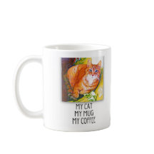 Naranja Tabby Coffee Mug