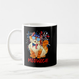 Taza De Café Naranja Tabby Gangsta Cat Tattoos Bandana 4 de jul
