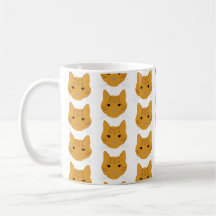 Naranja Tabby Gats en Mug
