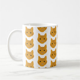 Taza De Café Naranja Tabby Gats en Mug