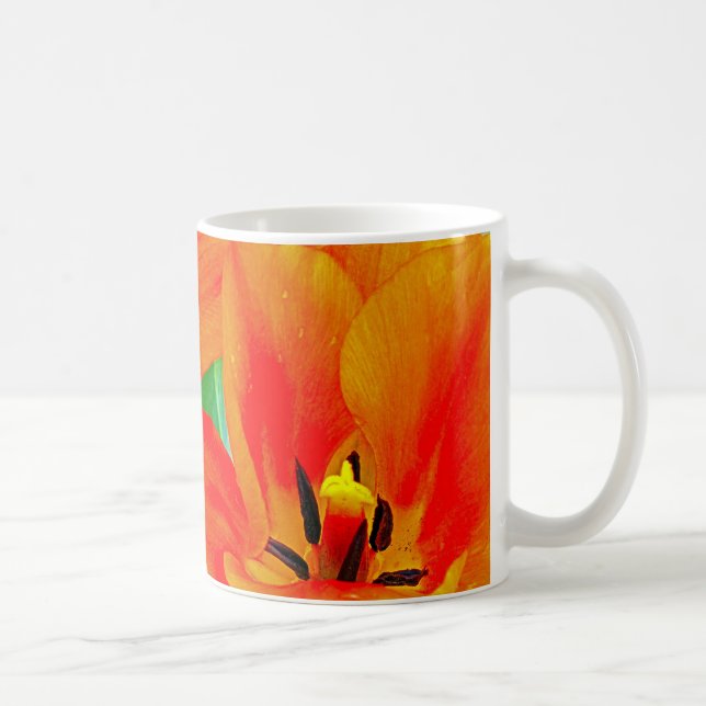 Taza De Café Naranja Tulip (Derecha)