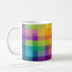 Taza De Café Naranja verde morado multicolor
