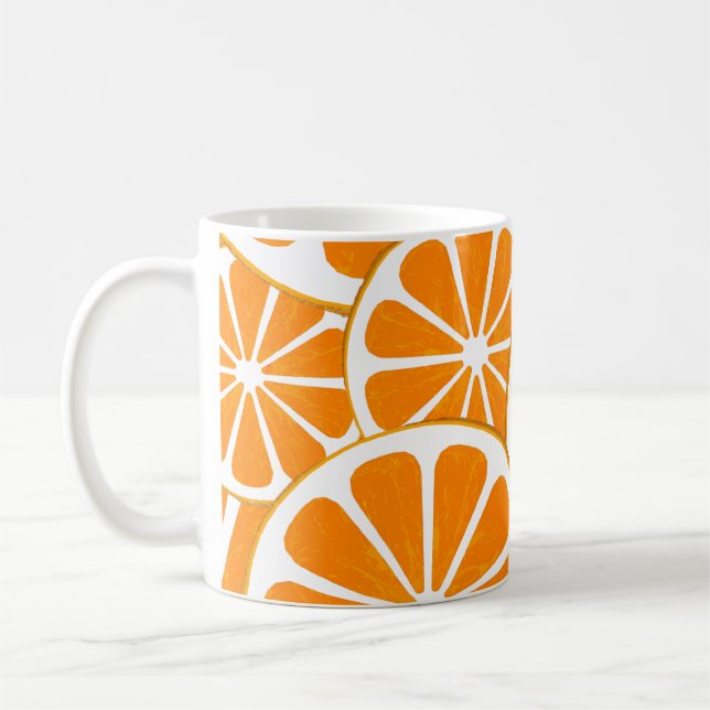 Taza De Café naranjas. (Izquierda)