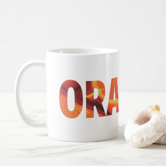 Taza De Café Naranjas