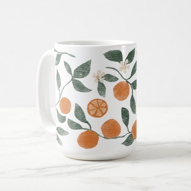 Taza De Café Naranjas Coffee Mug (Anverso izquierdo)