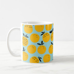 Taza De Café Naranjas frutos sin fisuras