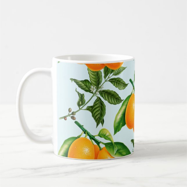 Taza De Café Naranjas sucios café (Izquierda)