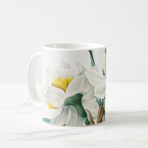Taza De Café Narciso doble, Pierre-Joseph Redouté, 1827