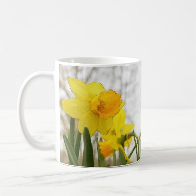Taza De Café Narcisos Sunlit (Izquierda)