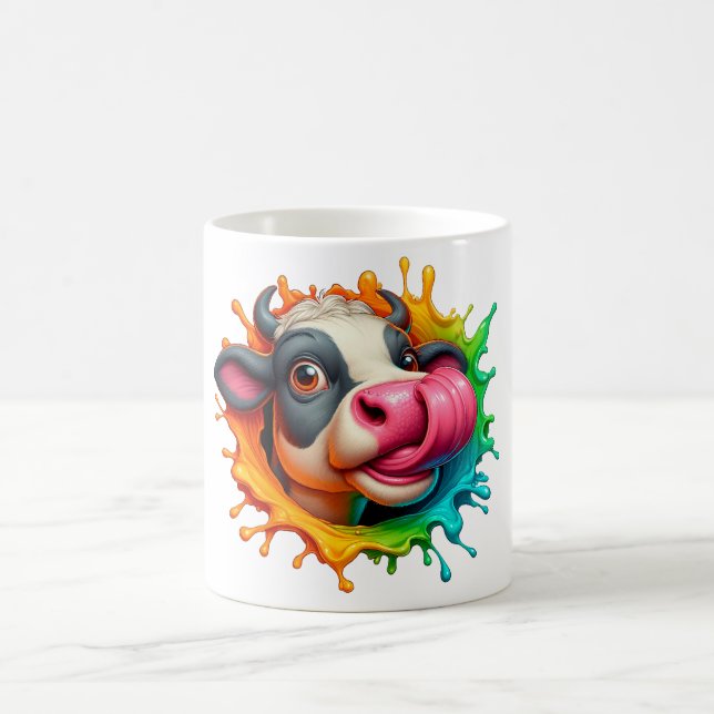 Taza De Café Nariz blanqueadora de vaca (Centro)