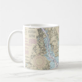 Taza De Café Narragansett Bay Nautical Chart 13221