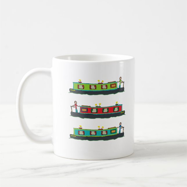 Taza De Café Narrowboat (Izquierda)