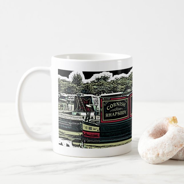 TAZA DE CAFÉ NARROWBOATS (Con donut)