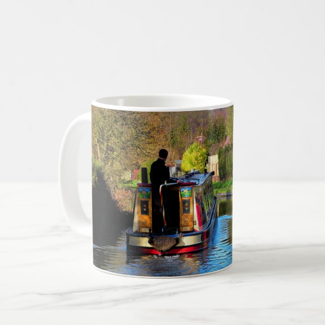 TAZA DE CAFÉ NARROWBOATS (Anverso izquierdo)
