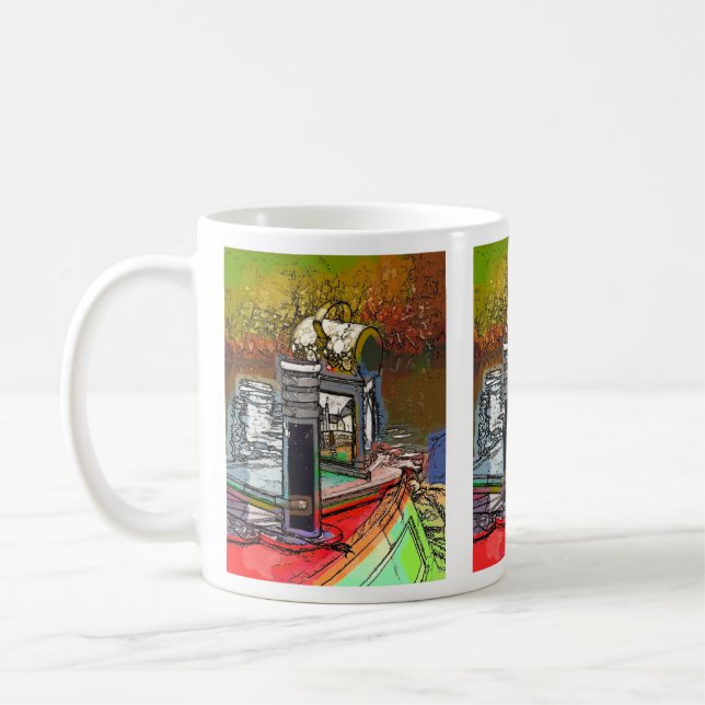 TAZA DE CAFÉ NARROWBOATS (Izquierda)