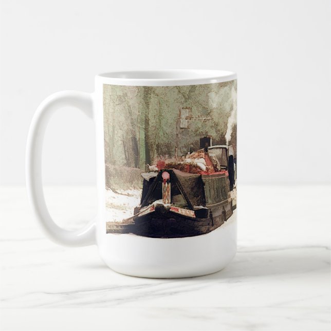 TAZA DE CAFÉ NARROWBOATS UK (Izquierda)