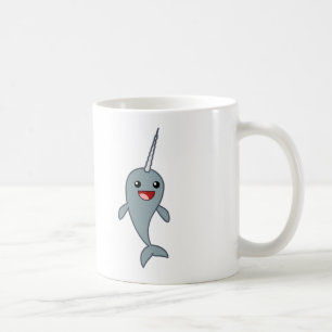 Taza De Café Narwhal feliz