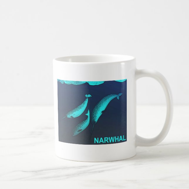 Taza De Café Narwhals (Derecha)