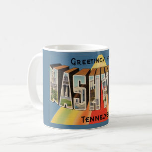 Taza De Café Nashville Tennessee Postcard Greaming Mug