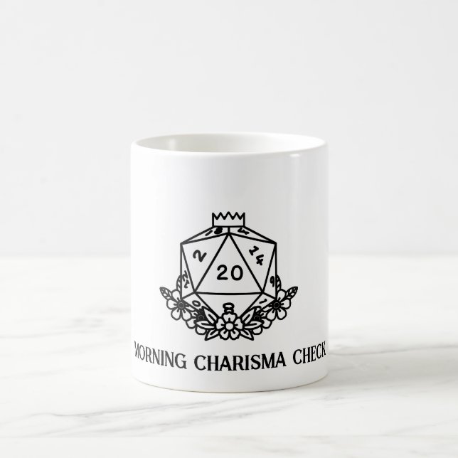 Taza De Café Nat20 Critical Success Coffee Mug (Centro)