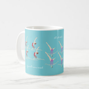 Taza De Café Natación artística
