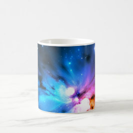 Taza De Café Natación celeste de estrellas