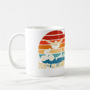 Taza De Café Natación Ciclismo Corriendo Triatleta Divertido Tr