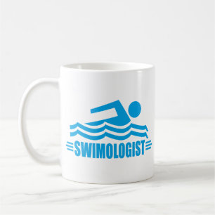 Taza De Café Natación divertida