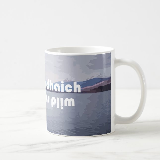 Taza De Café natación salvaje | snàmh fiadhaich (gaélico escocé (Derecha)