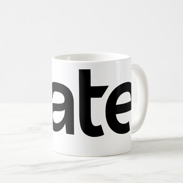 Taza De Café nate mug (Anverso derecho)