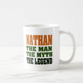 Taza De Café NATHAN - el hombre, el mito, la leyenda