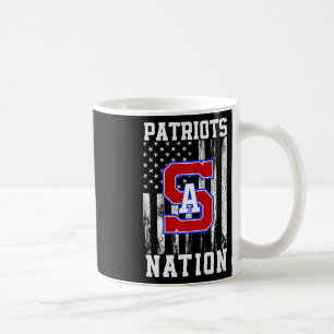 Taza De Café Nation Hs, logo de Southern Alamance Patriots