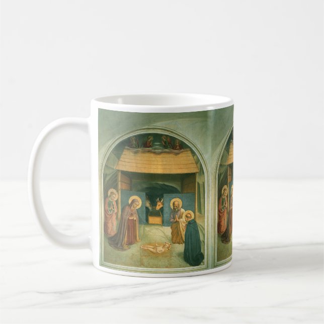 Taza De Café Natividad de Fra Angelico (Izquierda)