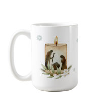 Natividad Navidades de velas Mug
