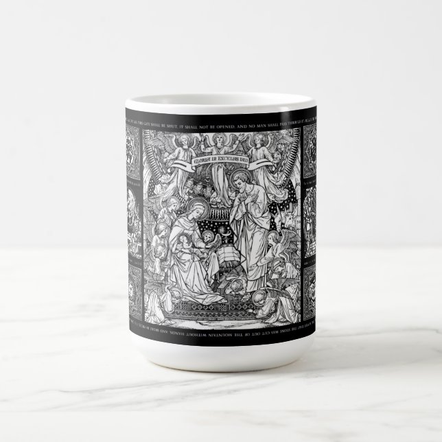 Taza De Café Natividad Navidades Nacimiento de Jesús María José (Centro)