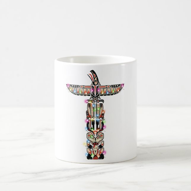 Taza De Café Nativo de la nación Haida Thunderbird (Centro)