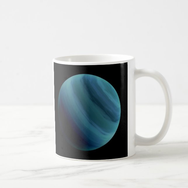 Taza De Café ~~ natural de URANO del PLANETA (Sistema Solar) (Derecha)