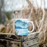 Taza De Café Naturaleza acuática moderna Empecemos la aventura<br><div class="desc">Naturaleza acuática moderna Empecemos la aventura</div>