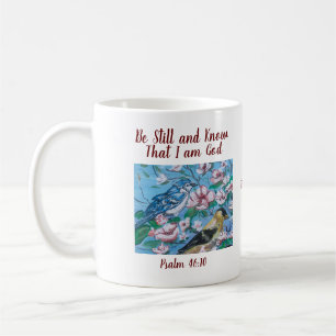 Taza De Café Naturaleza Aves Biblia Verse retiro Personalizado