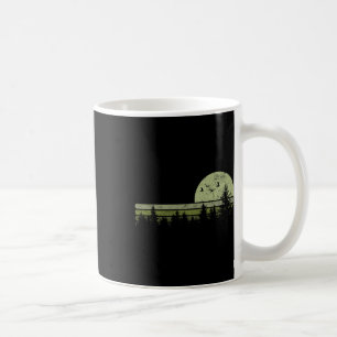 Taza De Café Naturaleza Bosque Antiguo Árboles Senderismo Aire