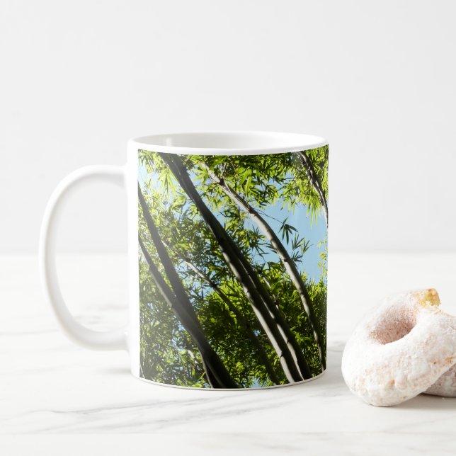 Taza De Café Naturaleza botánica de Bambú (Con donut)