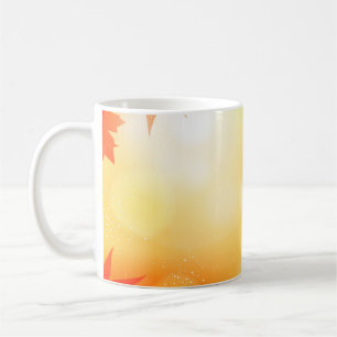Taza De Café Naturaleza de otoño de otoño de otoño