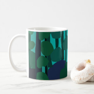 Taza De Café Naturaleza del bosque de cosmética de Fairycore Co