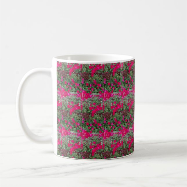Taza De Café Naturaleza floral Café Tea Mug (Izquierda)