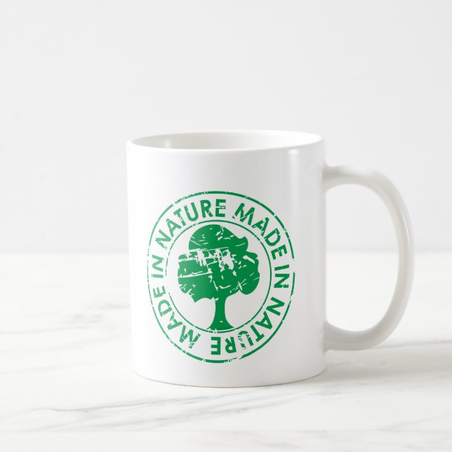 Taza De Café Naturaleza hecha (Derecha)