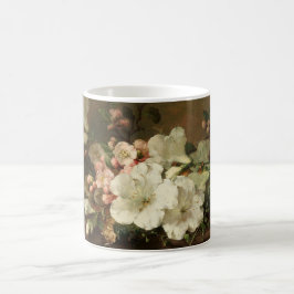 Taza De Café Naturaleza Muerta Con Flor por Margaretha Roosenbo