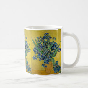 Taza De Café Naturaleza muerta: Jarrón con lirios de Vincent Va