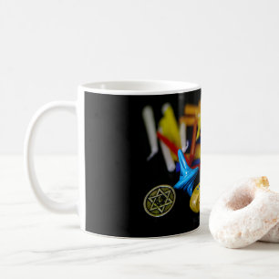 Taza De Café Naturaleza muerta simbólica de Hanukkah de Slipper